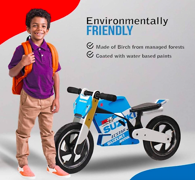 Suzuki Gp Kiddimoto Kid's Balance Bicycle - Heroes342