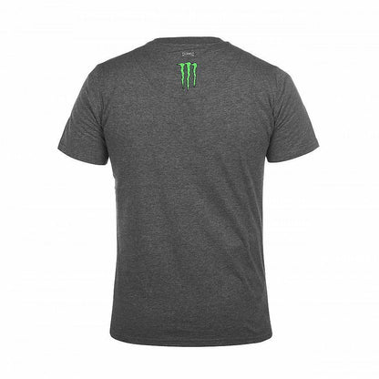 VR46 Official Valentino Rossi Monster Camp Grey T Shirt - Momts 274301