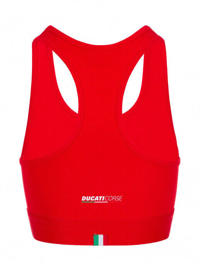 New Official Ducati Corse Womans Fitness Top - 20 36015