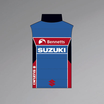 Official Bennett's Suzuki Team Bodywarmer - Bs-Bw