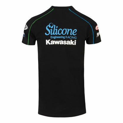 Official Silicone Racing Kawasaki Team Ladies T Shirt - 20Sk-Lt