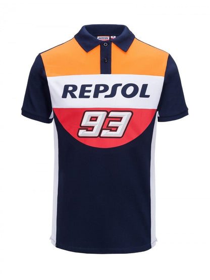 Marc Marquez 93 Official Repsol Honda Polo Shirt - 18 18502