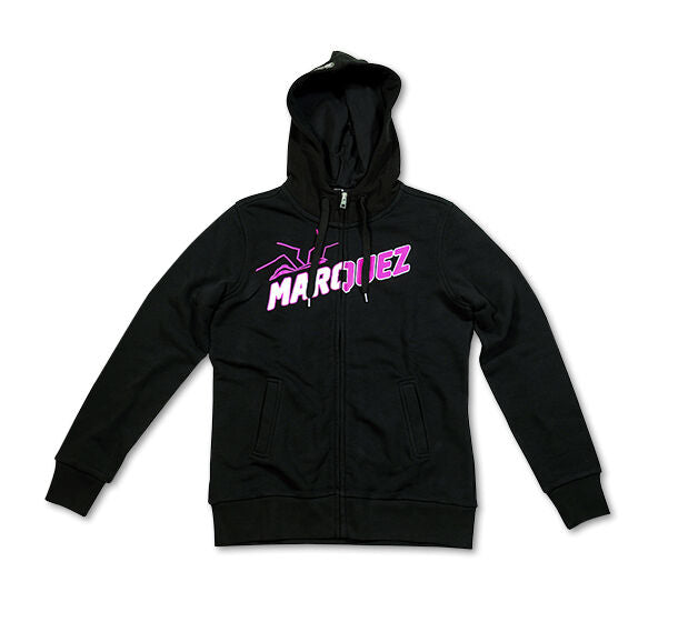 New Official Marc Marquez 93 Black Womans Hoodie Mmwfl 1023 04