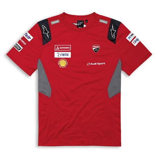 Official Ducati Lenovo Moto Gp Team T Shirt By Alpinestars - C410Dme120