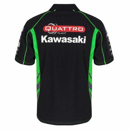 Official Quattro Plant Kawasaki Team Polo Shirt - 19Qk-Ap