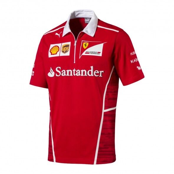 F1 Scuderia Ferrari Men's Team Polo Shirt -1301710396