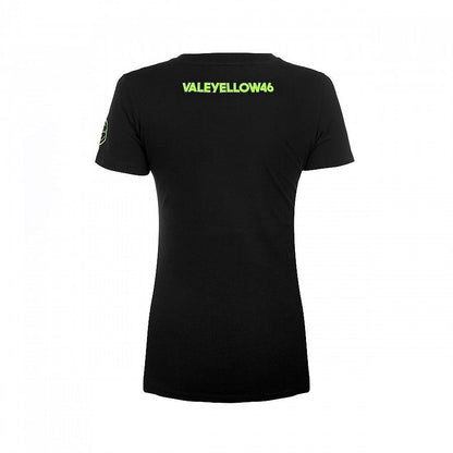 VR46 Official Valentino Rossi Navy Womans T'Shirt - Vrwts 260804