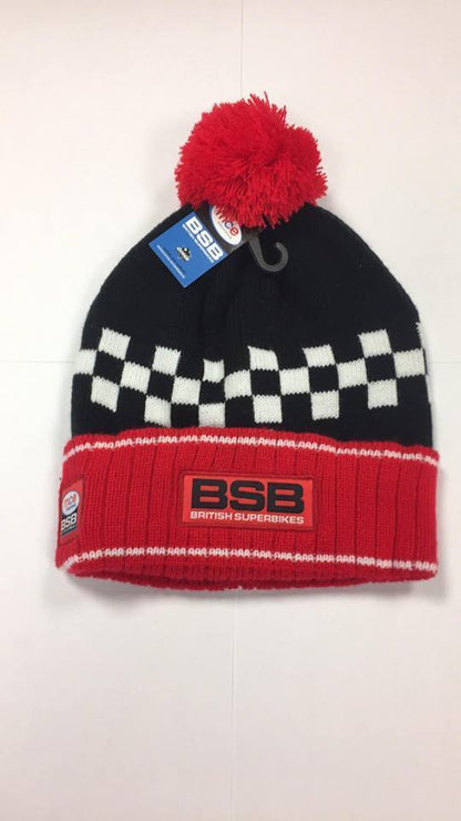Official British Superbike Pom Pom Beanie - 3 Colours Available