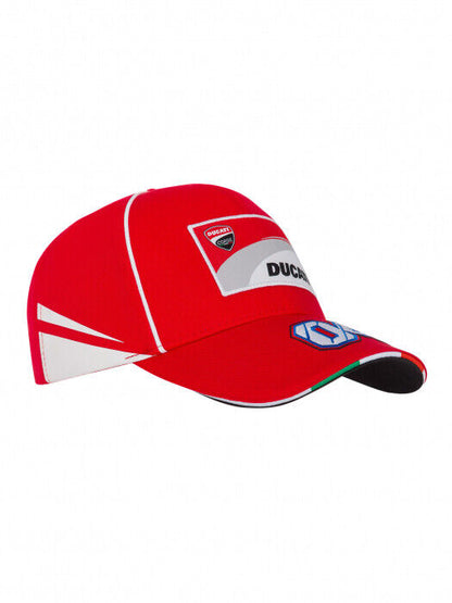 Official Andrea Dovizioso / Ducati Dual 04 Red Baseball Cap - 19 46010