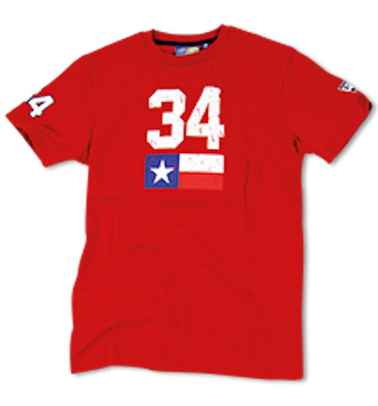 Official Kevin Schwantz Red No.34 T-Shirt - Ksts 3403 07