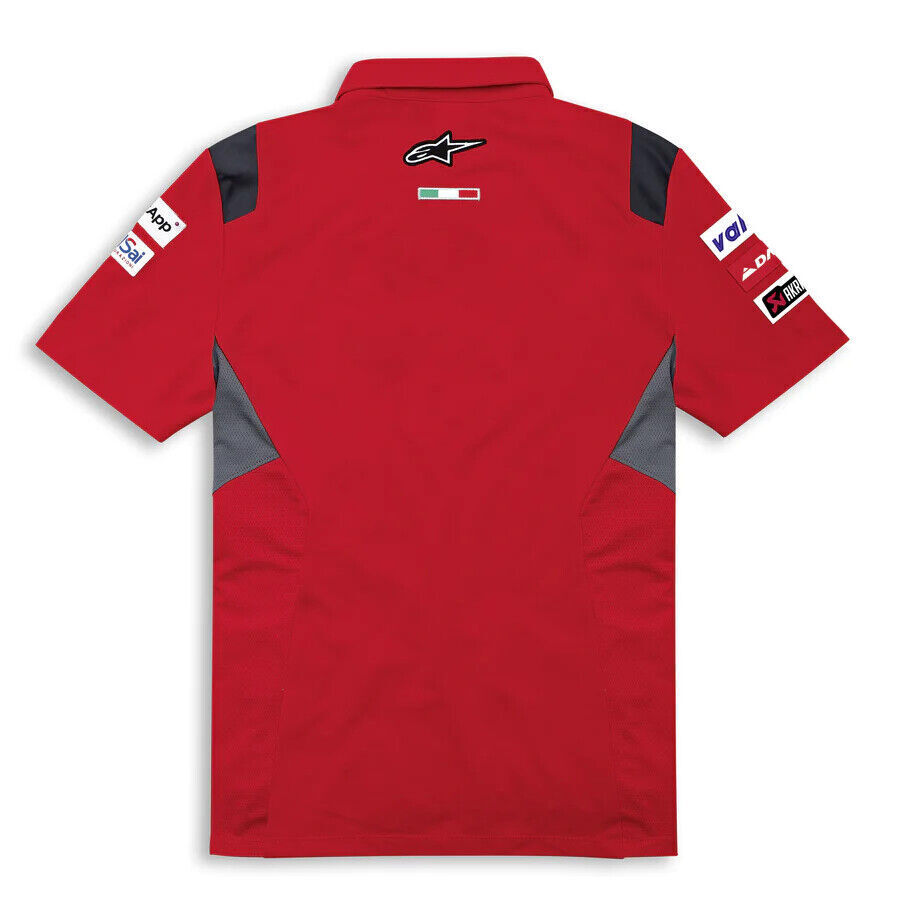 Official Ducati Lenovo Moto Gp Team Polo Shirt By Alpinestars - C430Dme120