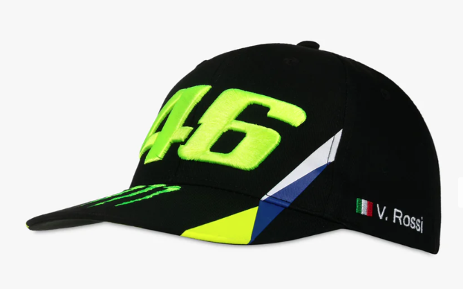 VR46 Official Valentino Rossi Wrt Monster Baseball Cap - Vamca 477004