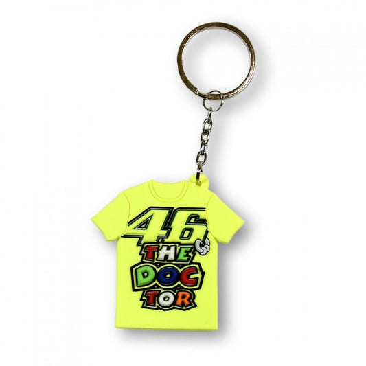 New Official VR46 T Shirt Keyring - Vrukh 210203