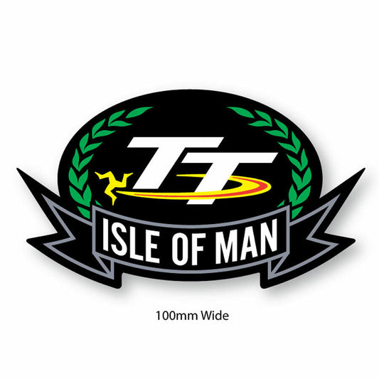 Official Isle Of Man TT Laurels Patch - 19Patch1