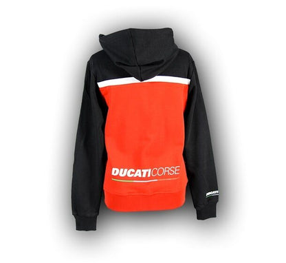 Official Ducati Corse Womans Zip Up Hoodie - 14 26006