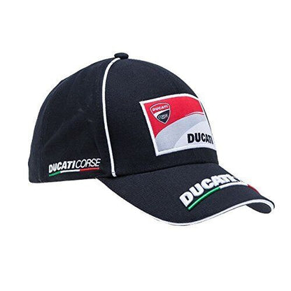 Official Ducati Corse Marlboro Black Baseball Cap - 17 46002