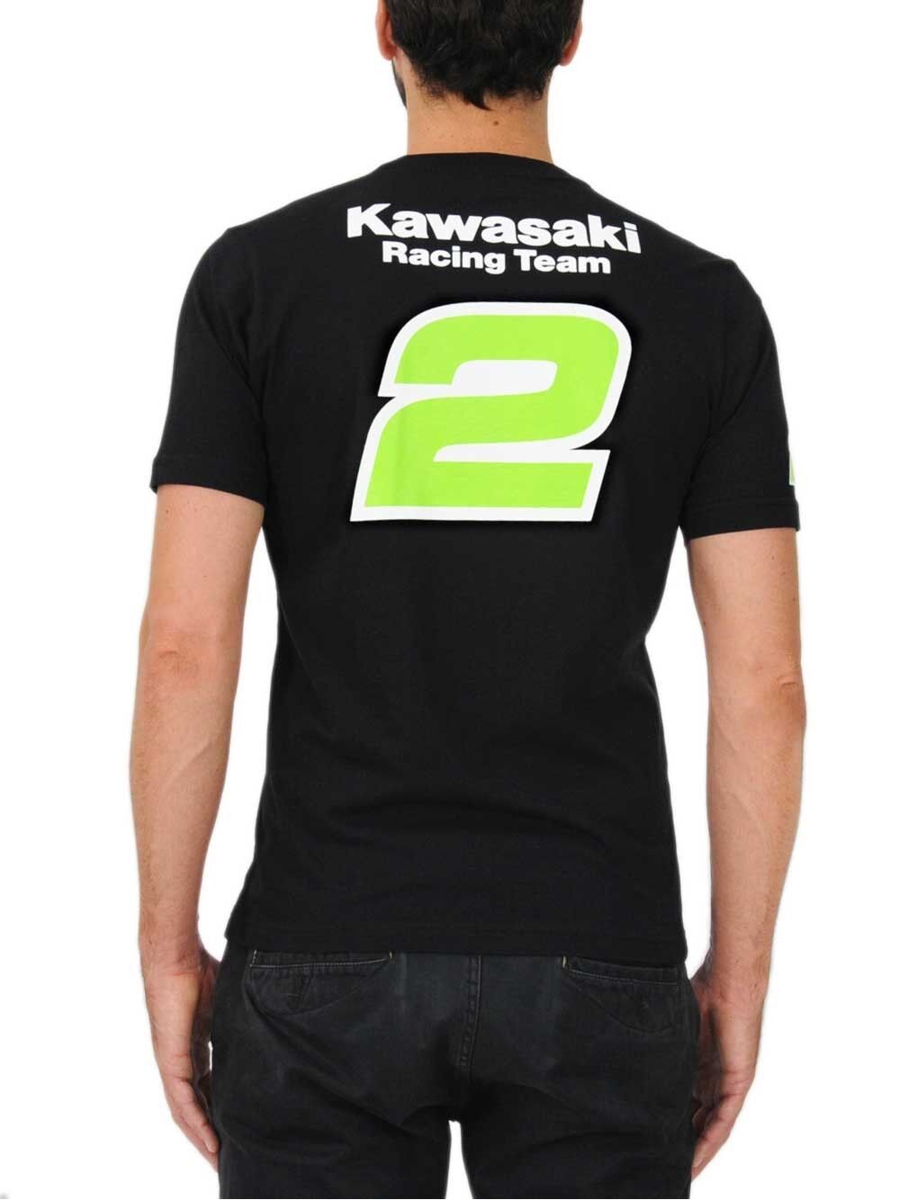 New Official Kawasaki Racing Team T'Shirt Ryan Vilopoto - 15 31531