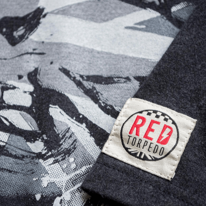 Official Guy Martin Rough N Ready Blighty Edn Anthracite T-Shirt -