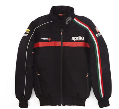 Official Aprilia Team Black Puffy Coat