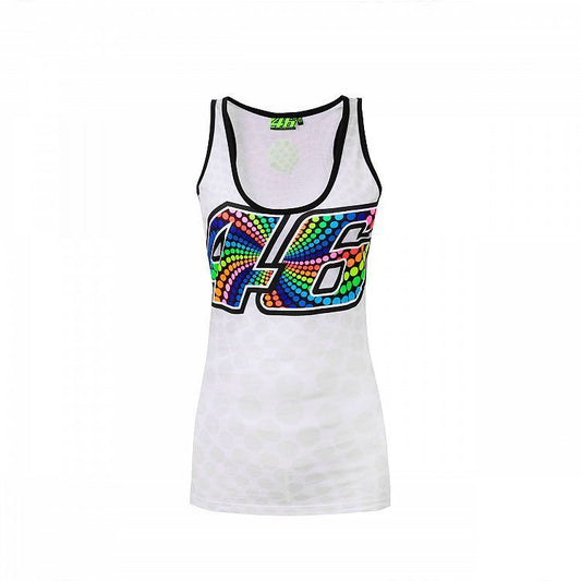 VR46 Official Valentino Rossi Woman's Tanktop - Yrwtt 261103