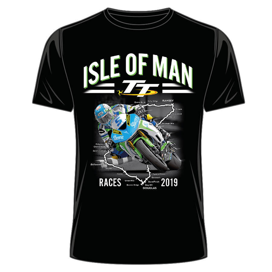 Official Isle Of Man TT Dean Harrison T'Shirt - 19Ats15