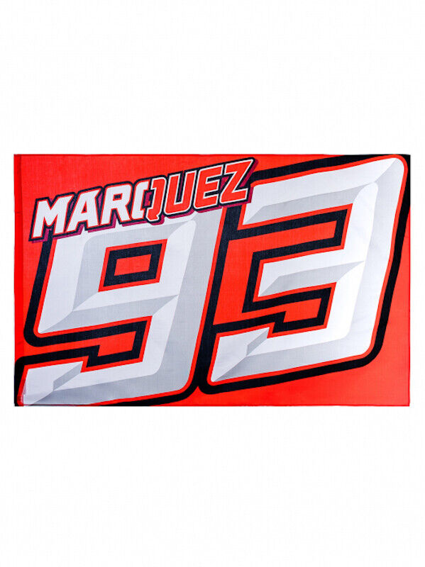 Official Marc Marquez Mm93 Supporters Flag - 18 53003