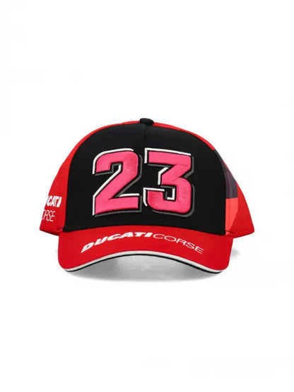 Official Enea Bastianini Dual Ducati Racing Baseball Cap - 23 46011