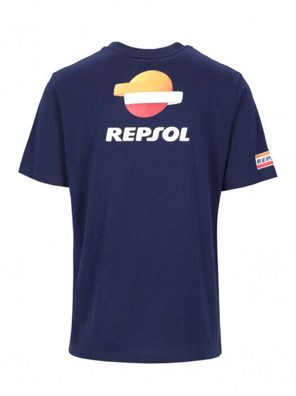 Official Repsol Honda Stripes Blue T Shirt - 22 38503