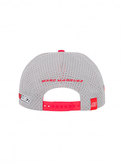 Official Marc Marquez 93 Laser Mesh Flat Peak Cap - 19 43007