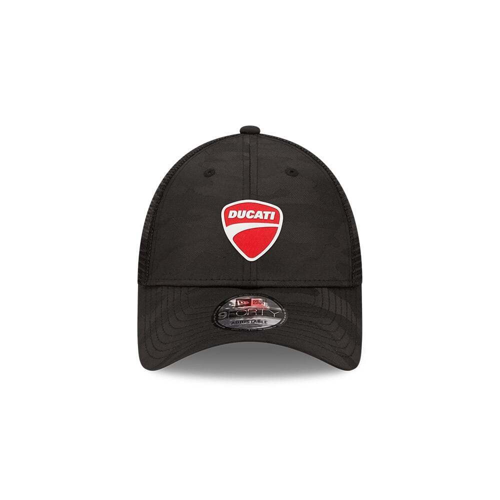 Official Ducati Corse Logo Tonal Camo Mesh 9Forty Adjustable Cap - 60284553