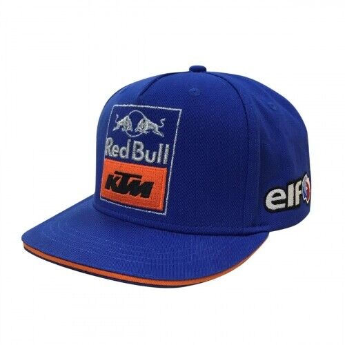 Official Red Bull KTM Tech 3 Racing Flat Peak Baseball Cap - 19Rbt3-Bbc-Fp