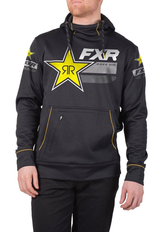 Official FXR Racing M Race Division Tech Rockstar Pull Over Hoodie - 201121-1060