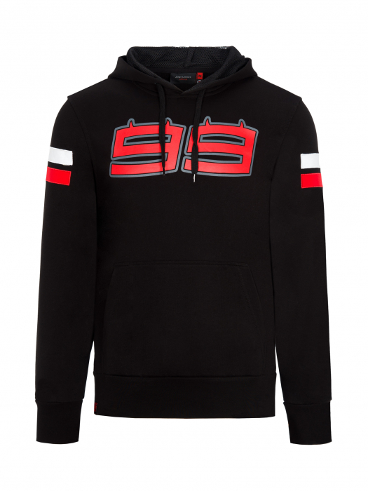 New Official Jorge Lorenzo No.99 Black Hoodie -