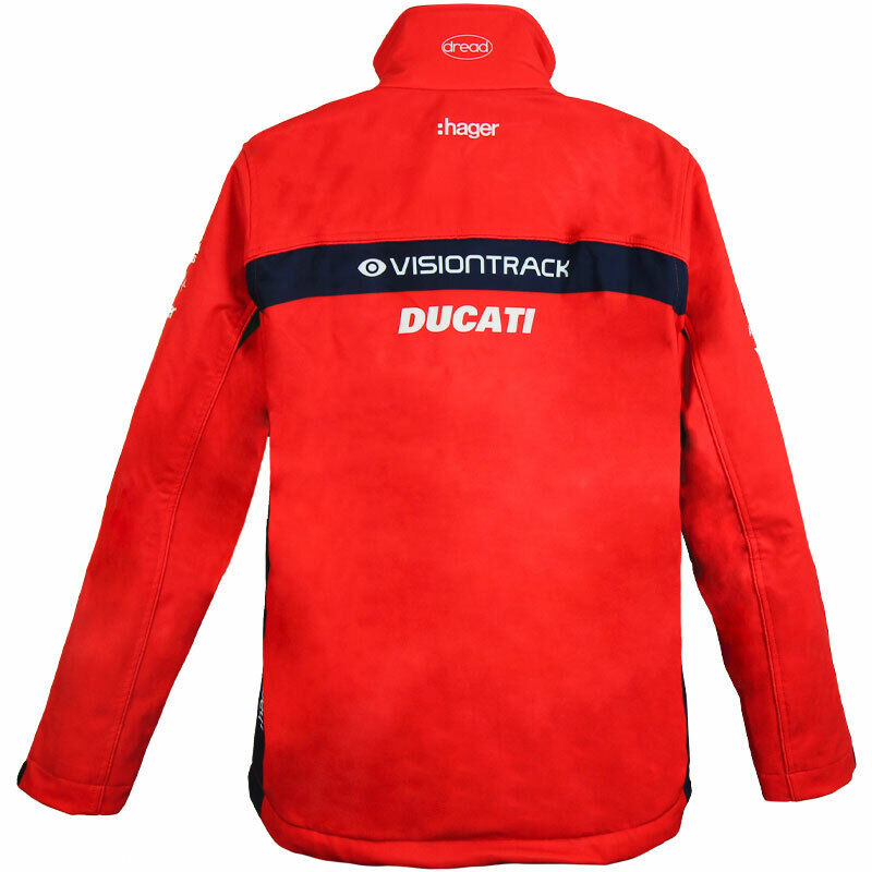 Official PBM Visiontrack Ducati Softshell Jacket - Z21Bsvtdtss