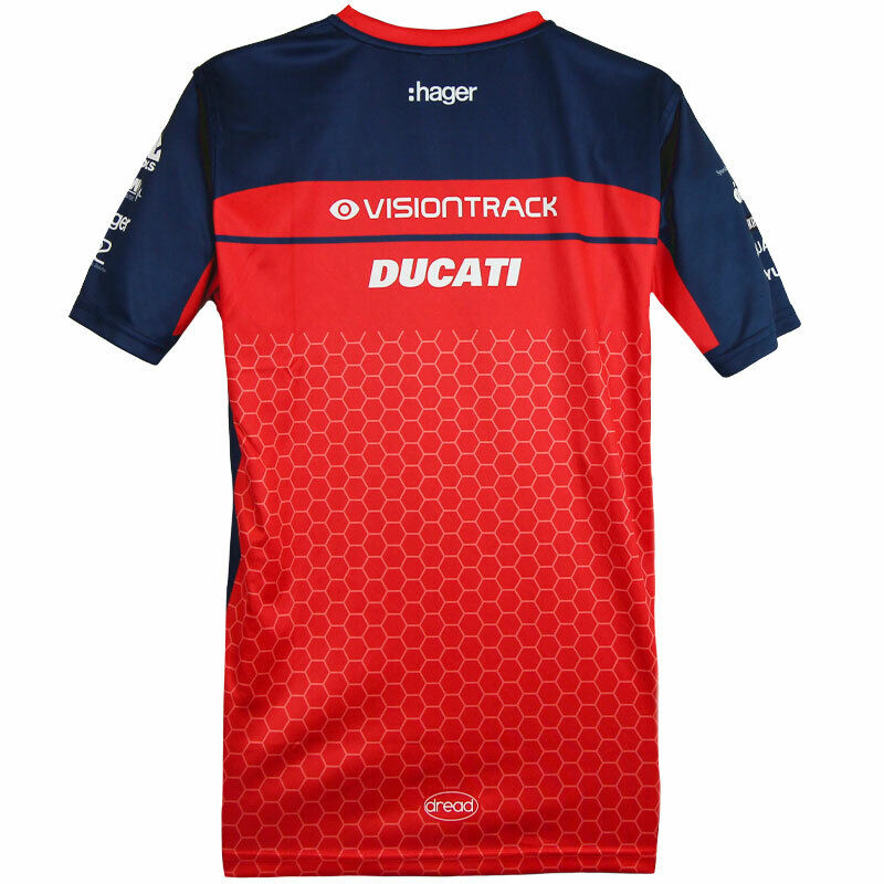 Official 2021 PBM Visiontrack Ducati Team Aopt Shirt .- Z21Bsvtdtts