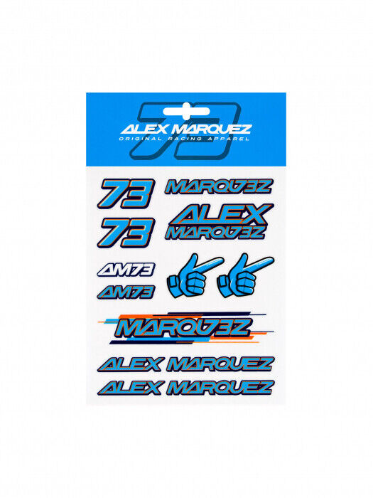 Official Alex Marquez Medium Sticker Set - 19 52001