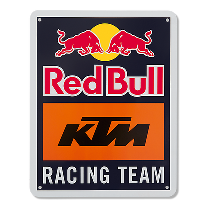 Official Red Bull KTM Racing Metal Sign - KTM19065