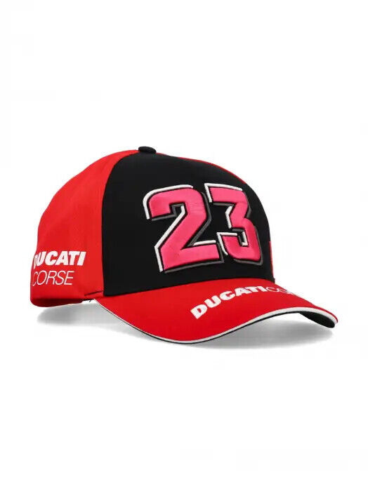 Official Enea Bastianini Dual Ducati Racing Baseball Cap - 23 46011