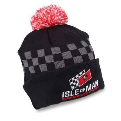 Isle Of Man Road Races Chequered Beanie - Clinton