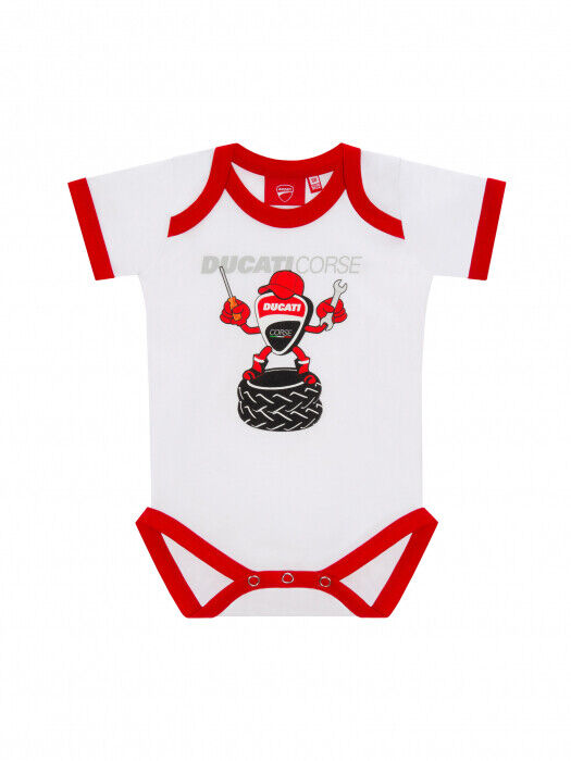 New Official Ducati Mascot Baby Romper - 19 86001