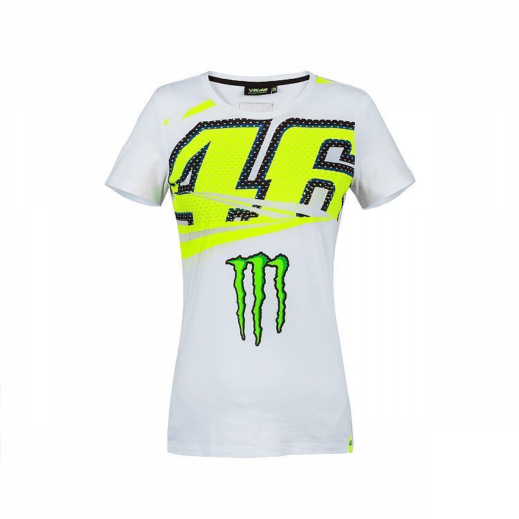 VR46 Official Valentino Rossi Monster Monza Womans 2018 T'Shirt - Mowts 316406
