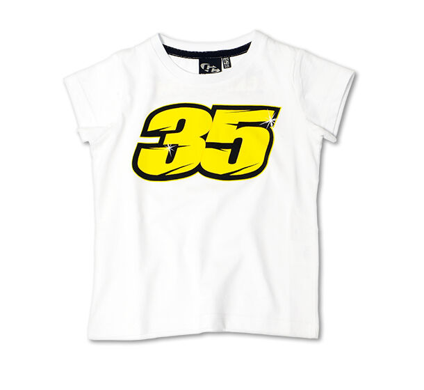 Official Cal Crutchlow 35 White Kids Tshirt