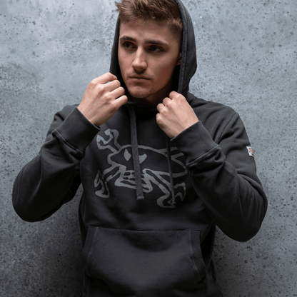 Official Guy Martin Spanner Skull Black Hoodie - Rtgl00613