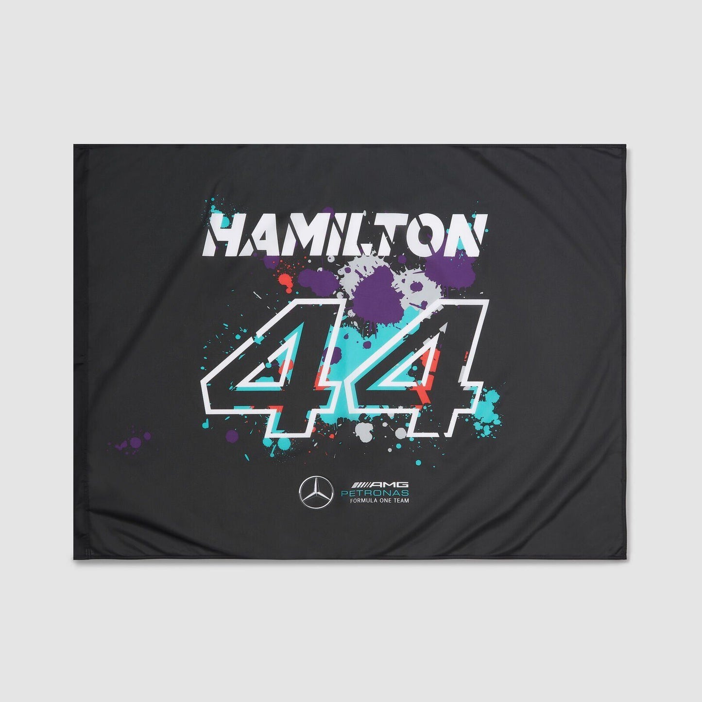 Lewis Hamilton Mercedes AMG Petronas Motorsport Supporters Flag - 701218896 001