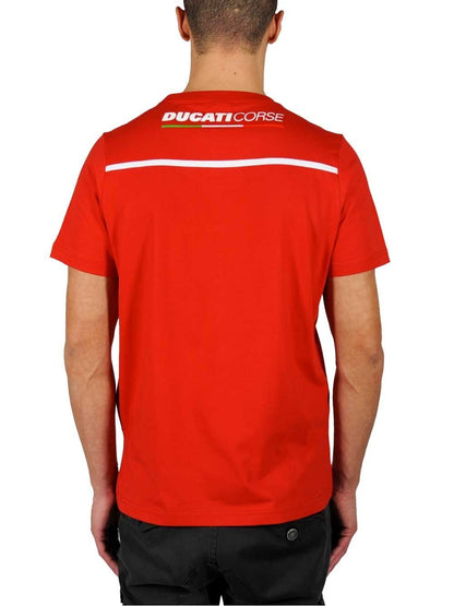 New Official Ducati Corse Red T'Shirt - 15 36002