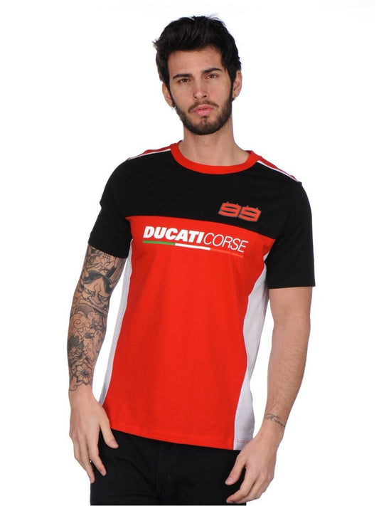 Official Jorge Lorenzo Ducati Corse T-Shirt - 17 36013