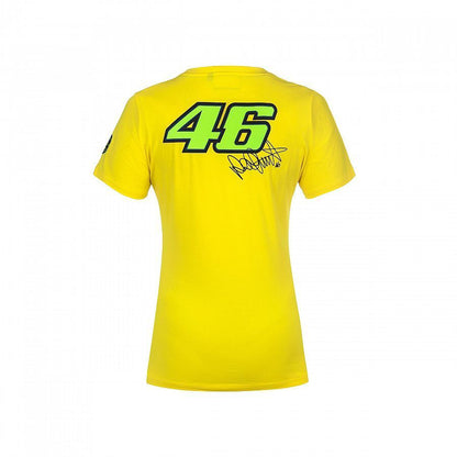VR46 Official Valentino Rossi Yellow Doctor Womans T'Shirt - Vrwts 262201