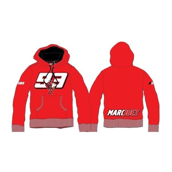 New Official Marc Marquez 93 Red Hoodie - 12Xmmfl 2930 07