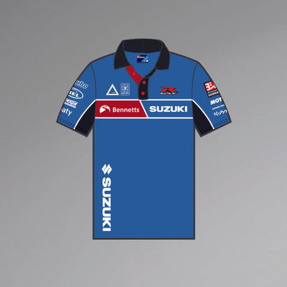 Official Bennett's Suzuki Team Polo Shirt -