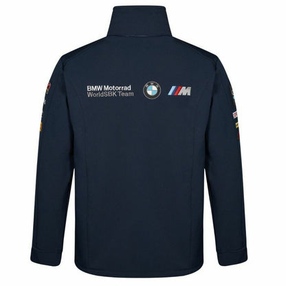 Official BMW Mottorad WSBK Team Soft-Shell Jacket - 19BMW-Sbk-Aj Special Offer